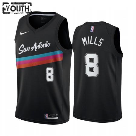 Kinder NBA San Antonio Spurs Trikot Patty Mills 8 2020-21 City Edition Swingman